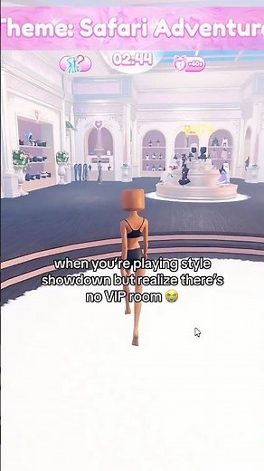 pov: you look for the VIP room in style showdown (i was so lost) 😹 #roblox #dresstoimpress #dti