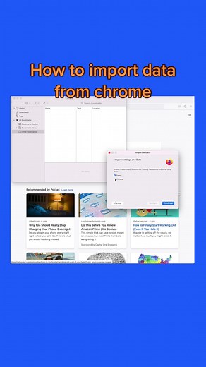 Making the move to Firefox? Here is how you import your passwords, bookmarks and other data 🦊 #firefox #chrome #tech