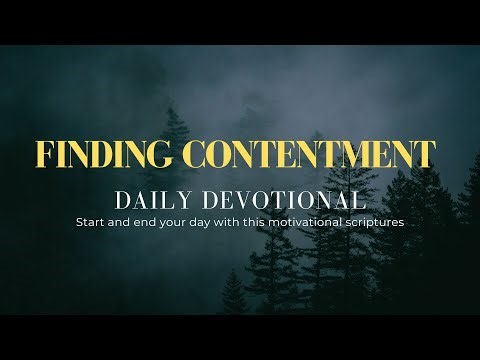 Finding Contentment in a World that Always Wants More | Weekly Devotional