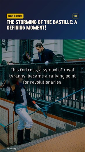 THE STORMING OF THE BASTILLE: A DEFINING MOMENT! #Shorts