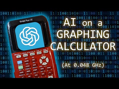 AI on a CALCULATOR? (Without Internet)