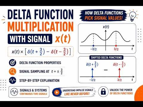 Signal Sampling Using Delta Functions