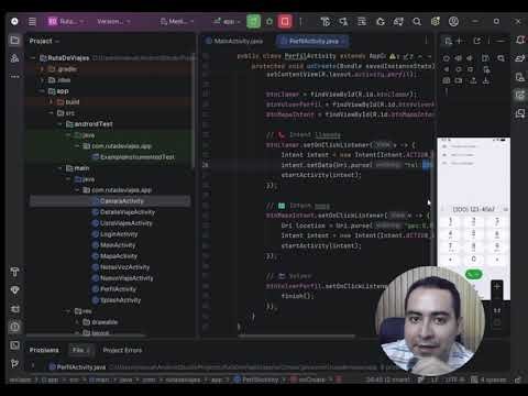 Fase 3 - Servicios Móviles - App Ruta de Viajes - Android Studio