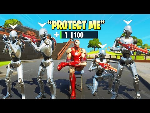 Fortnite Except We Can Only Use STARK ROBOTS