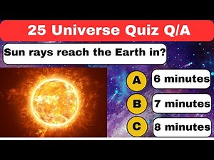 How much You Know About Universe? || Universe GK Question and Answers | Space Quiz