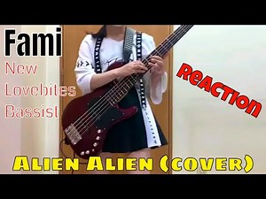 "Alien Alien" COVER REACTION: Will LOVEBITES New Bassist Have this Drummer in AWE?