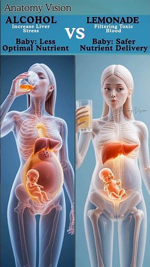 Lemonade vs Alcohol: The Pregnancy Body Comparison You Need to See😱