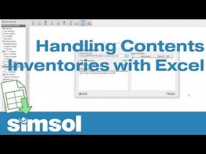 Importing an Excel Contents Inventory