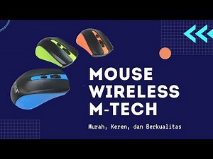 Review Mouse M-TECH SY6005 || Mouse Wireless