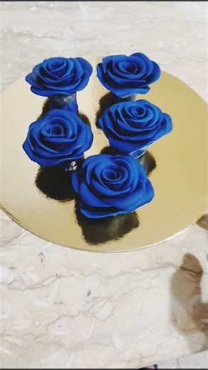 Easy fondant rose flower tutorial for beginners🥀#ytshorts