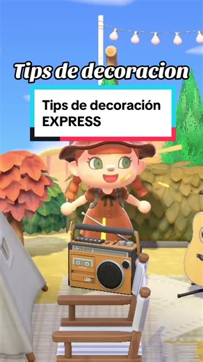 Tips de decoración express en Animal Crossing