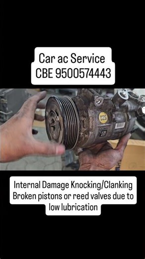 Skoda Octavia AC Compressor Replacement | Denso Compressor Installation | Car AC RepairSkoda