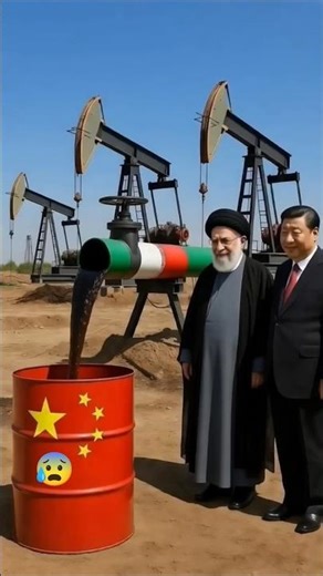 Oil Barrel Chaos!Trump vs Khamenei |Modi & Xi Run Away | Al Funny Video #ai #shorts