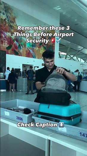 🚨 Get Through Airport Security Faster! ✈️ 3 Proven Tips That Actually Work | Travel Hacks 2025