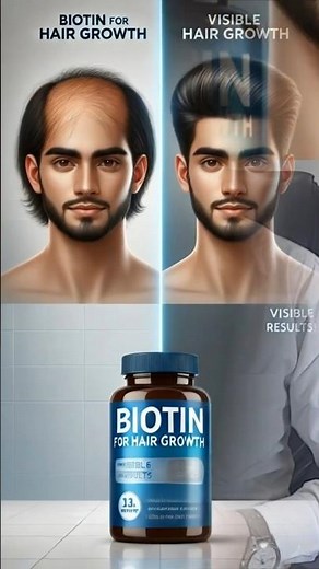 Biotin for Hair Growth: Stop Hair Fall & Hair Thinning| Regrow Thick Healthy Hair Naturally