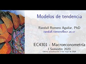 Tema 5: Modelos para series con tendencia (parte 6 de 6: el filtro Hodrick-Prescott)