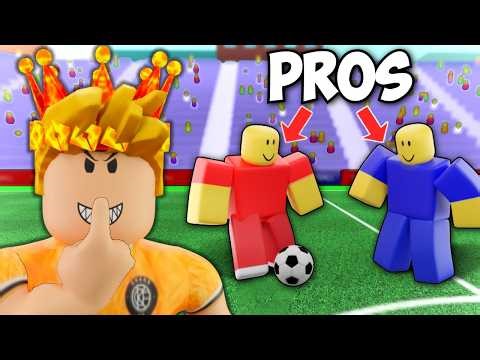 I Snuck Into a PRO Touch Football League Match… (Roblox)