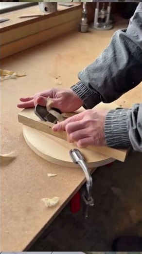 Smoothing Wood with a File 🔧✨ | Woodworking Hack #satisfying #woodscraft #shorts