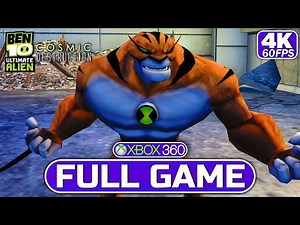 Ben 10 Ultimate Alien: Cosmic Destruction Full Gameplay Walkthrough | 4K 60FPS X360