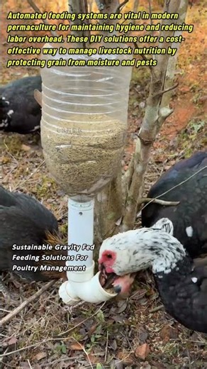 Sustainable Gravity Fed Feeding Solutions For Poultry Management