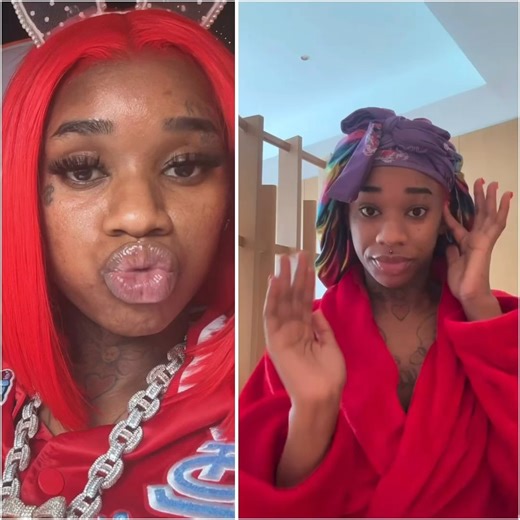 Say Cheese TV 👄🧀 on Instagram: "Sexyy Red can’t stop throwing up blood"