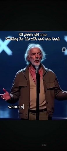 54 years old man singing a lovely touching song❤️