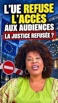 EU Denies Hearing Access Justice Denied