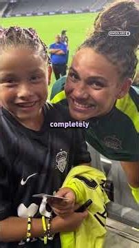 Trinity Rodman is inspiring the next generation and redefining leadership in the ‪@NWSLsoccer‬ 💫👏