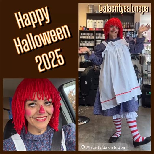 #alacritysalonspa #alacritysalon #daytonoregonhairstylist #daytonoregon #happyhalloween | Alacrity Salon & Spa