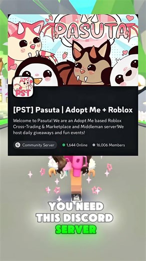 💸 Join the BEST ADOPT ME Trading Discord server #discordserver #adoptme #roblox #robloxedit
