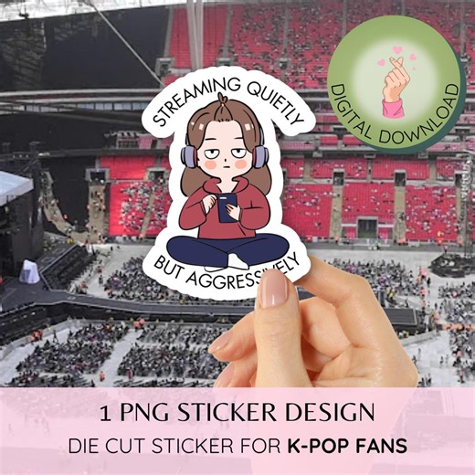 K-pop Stickers BTS World Tour PNG Printable Sticker Kpop Concert Gift Freebies - Etsy