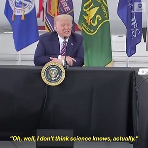 1.2M views · 6K reactions | "It'll start getting cooler," Pres. Trump claims as California's Sec. for National Resources Wade Crawfoot calls on him to work with the state to combat the effects of climate change. "I wish science agreed with you," Crawfoot replies. https://abcn.ws/3bZPHqn | ABC News | Facebook