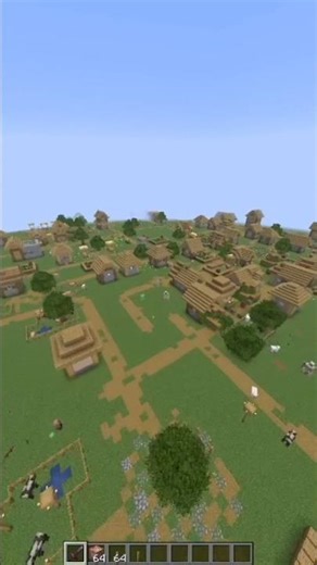 create village with command block