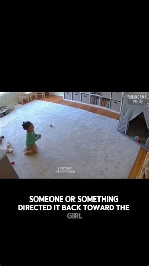 Who played ball with her? ghost? #creepyvideos #horror #ghostvideos