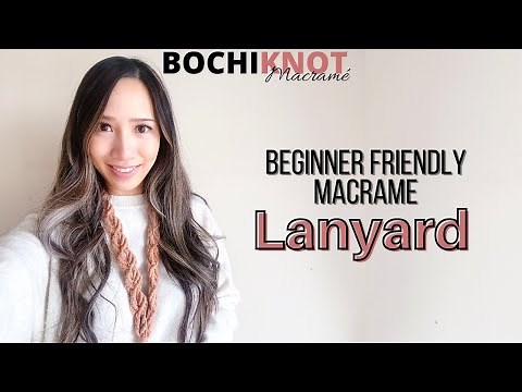 How to Make a Macrame Keychain Lanyard: A Beginner-Friendly Tutorial