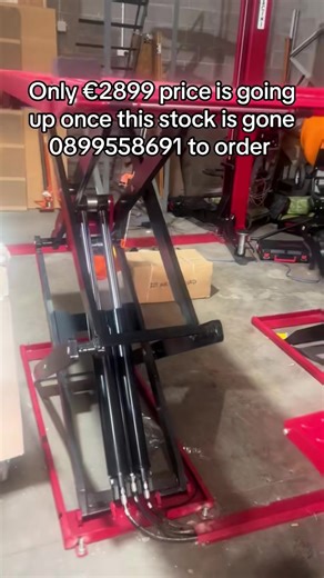 Exclusive Offer on Pacini Scissor Lift with Warranty