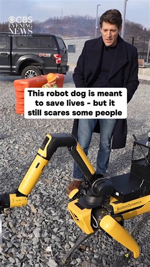 This isn’t a coffee-fetching robot — it’s a life-saving robot. Developed at Carnegie Mellon University in Pittsburgh, this robot dog is designed to help medics in emergencies too dangerous for humans. It can see in the dark, pick up sounds and even be pet. But even its creators admit: it’s intimidating to many humans— and they’re still working on making it feel more approachable. Tony Dokoupil got a firsthand look. | CBS News