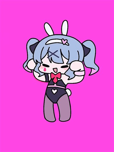 Pure pure rabbit hole but it's sfw @seaskull#初音ミク #hatsunemiku #animation #mikuanimation #viral