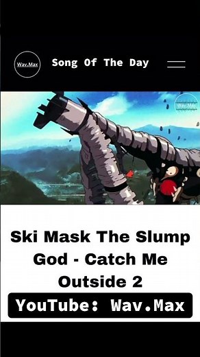 Ski Mask The Slump God - Catch Me Outside 2 [Anime Visualizer]