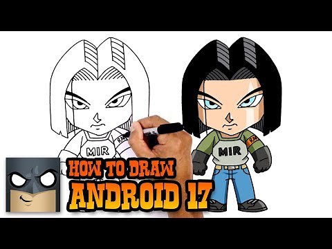 How to Draw Android 17 | Dragon Ball Super