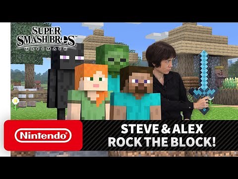 Super Smash Bros. Ultimate - Mr. Sakurai Presents "Steve & Alex"