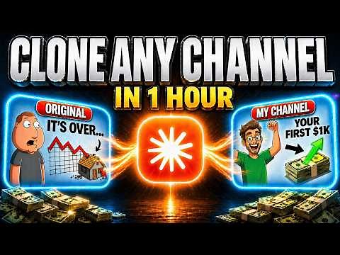 Clone ANY YouTube Channel With Claude AI in 1 Hour (No Skills Needed)