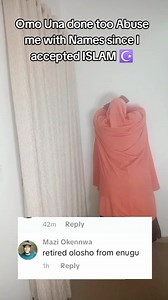 69K views · 3.4K reactions | Seriously Una don too Abuse me with Name since I accepted ISLAM ☪️.. See somebody 9 months Born of a woman, somebody brother, uncle and papa tag me retired Olosho Haaaa . Yes na my former customer him be . | Maryam Kenechi | Facebook