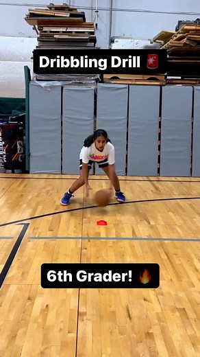 Girls Basketball Training: Double Cross 1-2 Quick Stop Crossover