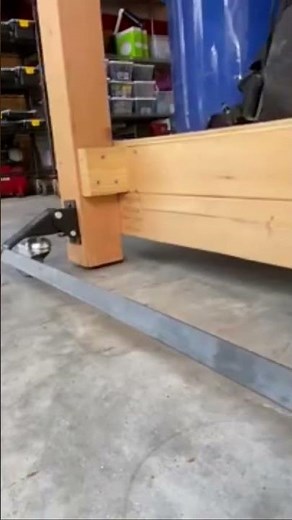 Upgrade Your Work or Shop Table with Custom Retractable Casters and a Foot Bar