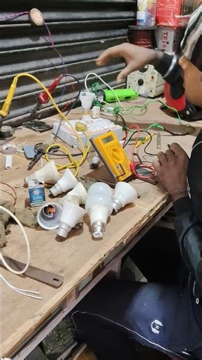 #autocadelectrical LED wall repairing and voltage testing