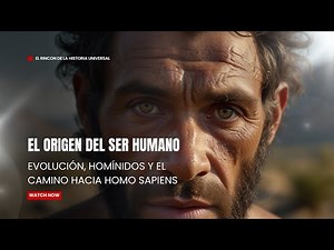 El Origen del Ser Humano | Evolución, Homínidos y el Camino hacia Homo Sapiens