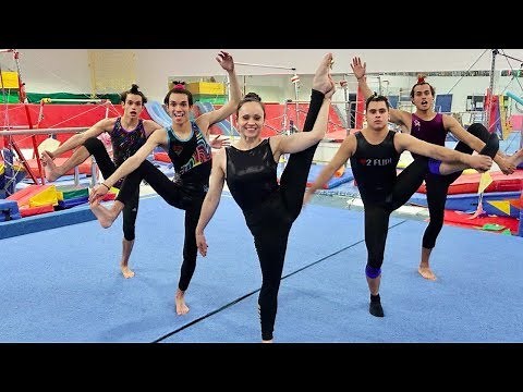 FUNNY GYMNASTICS COMPETITION!