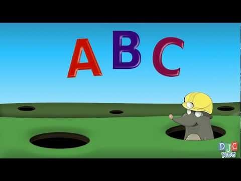Fun ABC Song and Video for Children to Learn the Alphabet - Silly Moles Everywhere!