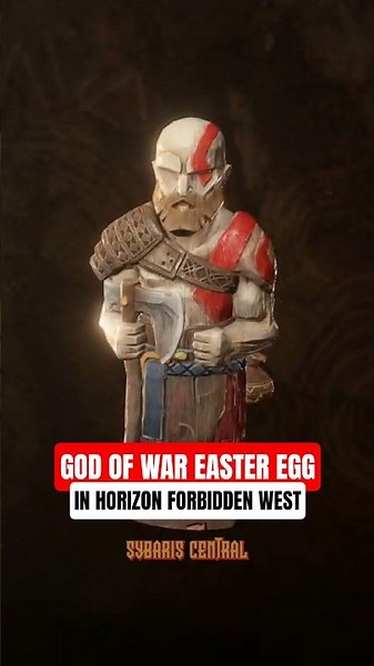 God of War Easter Egg in Horizon Forbidden West